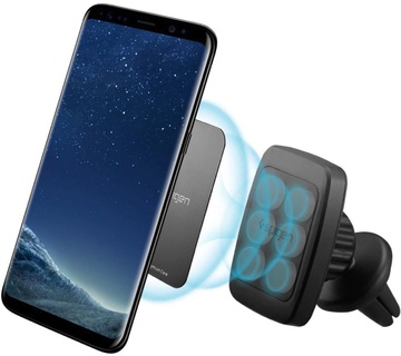 Spigen Kuel H12 Hexa-Core Magnetic Air Vent Car Mount Black (000CD20115)