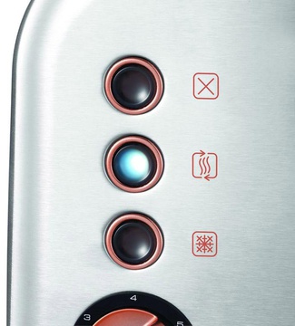 Morphy Richards Accents Rosegold Brushed 2S 222017