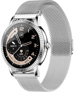 Lemfo CF18 Pro Metal с измерением давления и пульса (Серебристый)