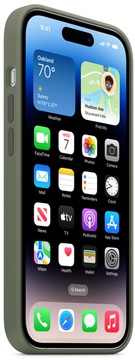 Apple iPhone 14 Pro Max Silicone Case Olive with Magsafe (high copy)
