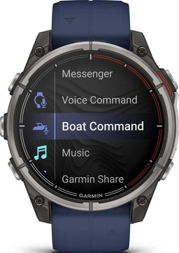 Garmin Quatix 8 47 mm AMOLED Marine GPS Smartwatch (010-02904-51)