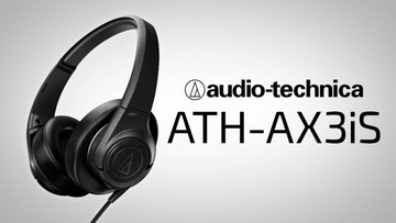 Audio-Technica ATH-AX3IS BK
