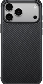 Pitaka Aramid ProGuard Case for iPhone 17 Pro Max 600D Black/Grey [Twill] (KI1701MGPM)