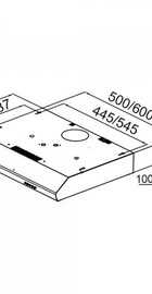 Pyramida UX 60 WH