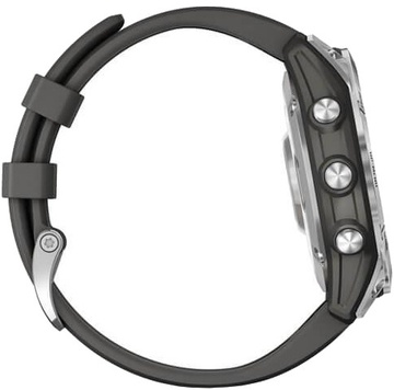 Garmin Fenix 7 Silver with Graphite Band (010-02540-00/01)