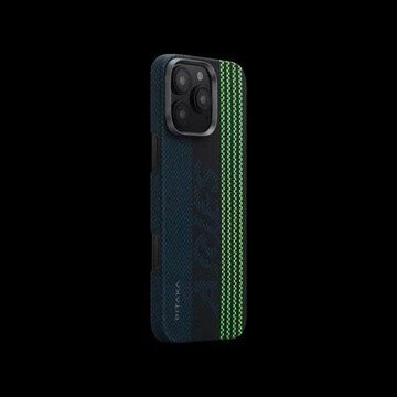 Pitaka Tactile Woven Case Aries Credit Card for iPhone 16 Pro Max (KI1601CRP)