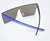 20/20 Brand Vintage Sunglasses Flat Lens Blue Revo (model 1604)