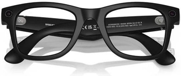 Ray-Ban Meta Wayfarer Large Matte Black/Clear to Graphite Green Transitions (RW4008 601S1M 53-22)