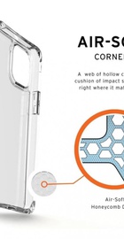 URBAN ARMOR GEAR iPhone 12/12 Pro Plyo Crystal Crystal Clear (112352174343)