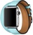 Apple Watch Hermes Barenia Leather Double Tour Regular 38mm/40mm/41mm/42mm Bleu Zephyr (MPXC2)