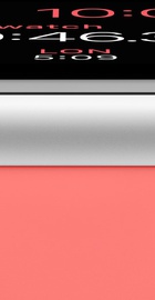 Apple Watch Sport 38mm Silver Aluminum Case with Pink Sport Band (MJ2W2)