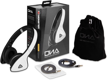 Monster DNA Pro Over-Ear White Tuxedo