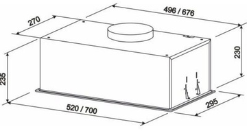 Eleyus GEMINI 1200 LED 70 WH