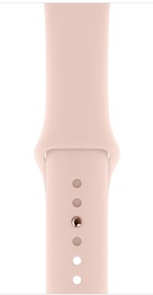 Apple Watch Series 4 GPS + Cellular 40mm Gold Aluminum Case with Pink Sand Sport Band (MTUJ2, MTVG2)