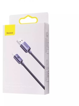 Baseus Crystal Shine Series Fast Charging Type-C 100W (2m) Grey