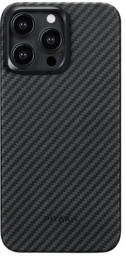 Pitaka MagEZ Case 4 Twill 1500D Black/Grey for iPhone 15 Pro Max (KI1501PM)