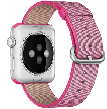 Apple Woven Nylon for Watch 42mm/44mm/45mm/46mm/49mm Pink (MMA22)