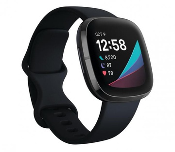 Fitbit Sense Carbon/Graphite Stainless Steel (FB512BKBK)