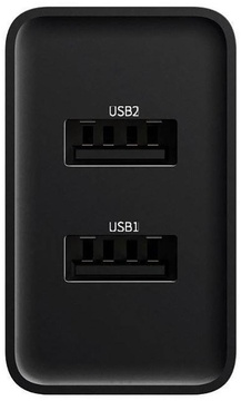 Baseus Speed Mini Dual U Charger 10.5W Black (CCFS-R01)