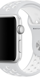 Apple Watch Nike Sport Band 42mm/44mm/45mm/46mm/49mm Pure Platinum/White (MQ2R2)