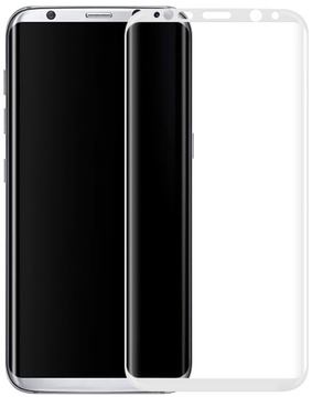Simple Case Glass for Samsung G955 Galaxy S8 Plus White