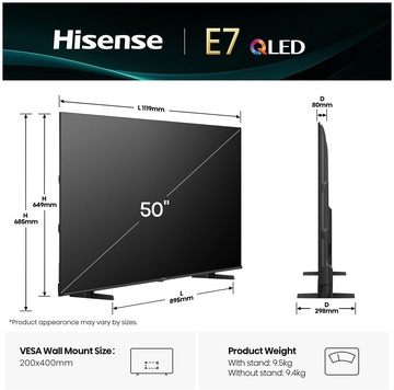 Hisense 50E7Q