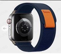 Apple Trail Loop Band for Watch 42mm/44mm/45mm/49mm Midnight Blue (high copy)