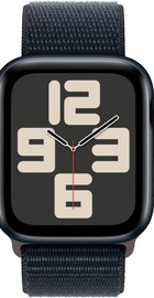 Apple Watch SE 2 GPS 44mm Midnight Aluminium Case with Midnight Sport Loop (MREA3)