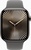 Apple Watch Series 10 GPS + Cellular 46mm Natural Titanium Case With Stone Grey Sport Band - S/M (MWY93)