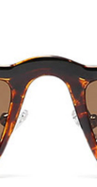 HBK Sexy Cat Eye Sunglasses (c4 leopard frame/brown lenses)