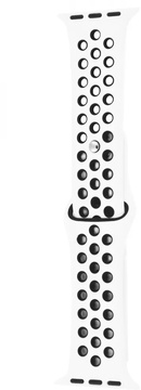 Apple Watch 38mm/40mm/41mm/42mm Sport Band Nike White/Black (copy)