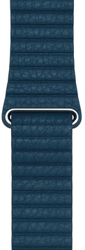Apple Watch 42mm/44mm/45mm/46mm/49mm Cosmos Blue Leather Loop Medium (MQV52)