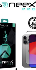 Soneex Pro for iPhone 14 Pro Max Premium 3D Full Screen 0.26mm [Anti Static]
