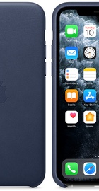 Apple iPhone 11 Pro Leather Case Midnight Blue (high copy)