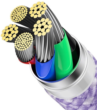 Baseus Dynamic Series Fast Charging Data Cable Type-C to Lightning 20W 1m Purple (CALD000005)