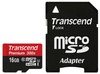 Transcend 16 GB microSDHC Premium class 10 UHS-1 SD Adapter (TS16GUSDU1)