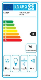 Faber Steelmax Ev8 Led Wh A80 (330.0538.523)