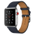 Apple Watch Hermes 42mm Series 3 GPS + Cellular Stainless Steel Case with Indigo Swift Leather Single Tour (MQMT2)