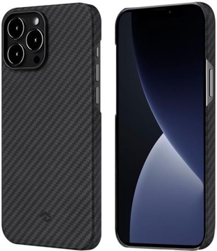 Pitaka MagEZ Case 2 for iPhone 13 Pro Black/Grey Twill (KI1301P)
