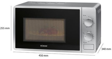 Bomann MWG 6015 CB Silver