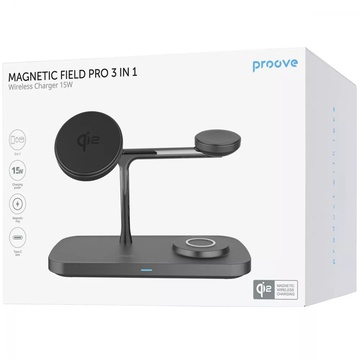 Proove Magnetic Field Pro 3 in 1 Qi2