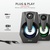 Trust Ziva RGB Illuminated 2.0 Gaming Speaker Set (24071)