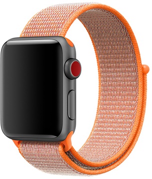Apple Watch 38mm/40mm/41mm/42mm Spicy Orange Sport Loop (MQW12)