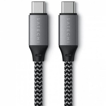 Satechi USB-C to USB-C 100W Space Gray 0.25m (ST-TCC10M)