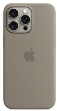 Apple iPhone 15 Pro Max Silicone Case with MagSafe Clay (MT1Q3) (high copy)