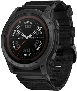 Garmin Tactix 7 Pro Edition Solar Powered Tactical GPS Watch with Nylon Band (010-02704-10/11)