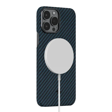 Pitaka MagEZ Case 2 Twill Black/Blue for iPhone 13 Pro (KI1308P)