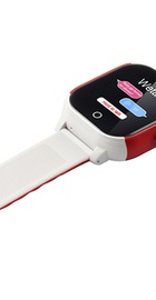 Lemfo DF50 Ellipse Aqua с GPS трекером (Бело-красный)
