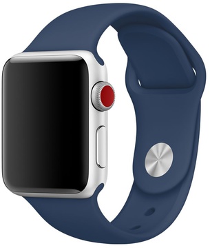 Apple Watch 38mm/40mm/41mm/42mm Blue Cobalt Sport Band (MQUH2)