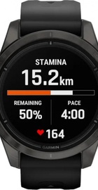 Garmin Epix Pro Gen 2 Sapphire 42mm Carbon G. DLC Ti. with Black Band (010-02802-14/15)